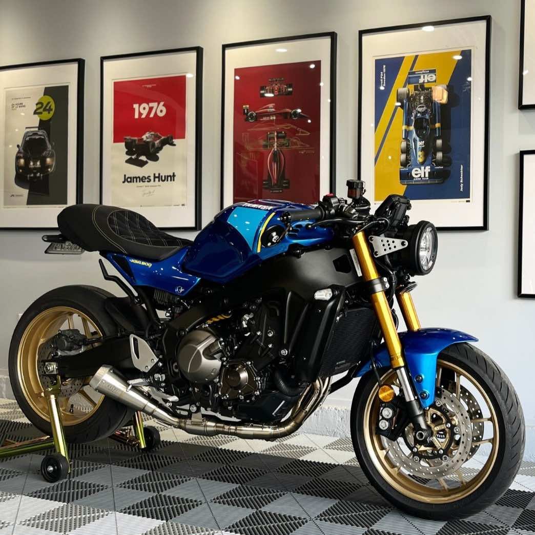 SPLITTER BAR END MIRRORS — KELPI CUSTOM MOTO